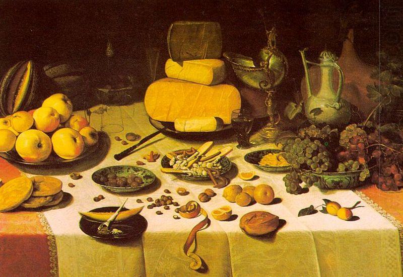 Floris van Dijck Laid Table china oil painting image